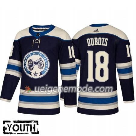 Kinder Eishockey Columbus Blue Jackets Trikot Pierre-Luc Dubois 18 Adidas Alternate 2018-19 Authentic